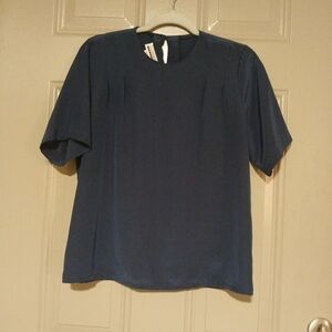Christie & Jill Petite Blouse Top Woman Size M